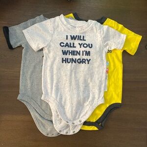(3) Garanimals 18M Graphic Bodysuits